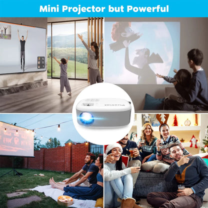 Mini LED Projector HD 200Inch Home Theater Movie Game Portable LED 3D Video Projector for 1080P Cinema C520