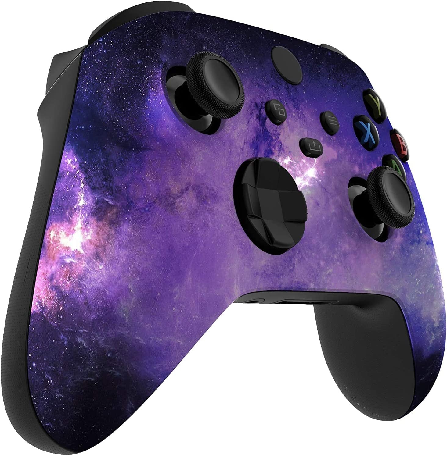 Wireless Controller for Microsoft Xbox Series X/S & Xbox One - Custom Soft Touch Feel - Custom Xbox Series X/S Controller (X/S Galaxy)